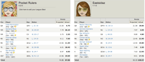 Pocket Rulers vs. Eastsidaz