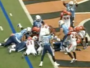 Titans/Bengals Man-Pile
