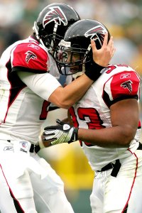 Falcons Man Hug