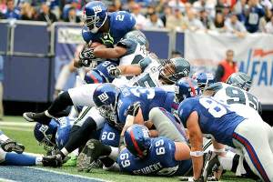 Giants/Seahawks Man Pile