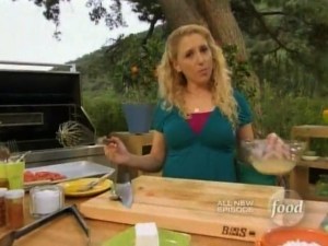 Jordan mixes the dressing